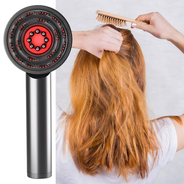 Pente Massajador de Cabelo Vibrante